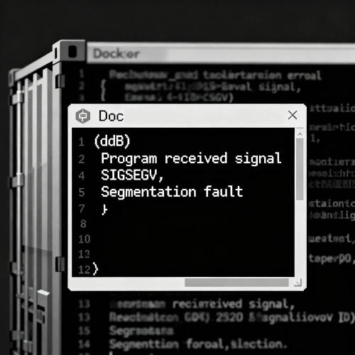 Segmentation fault + docker + gdb