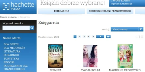 hachette.com.pl screenshot